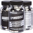 Enhanced Athlete Epimuscle - Natürliche anabole, Erhöhung der Leanmasse, Reduzieren Myostatin, 250mg reine Epicatechin/ 60 Kapseln
