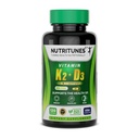 Vitamin D3 K2–5000 IU D3 & 100 mcg K2 MK-7 – Unterstützt Knochen, Herz und Immune Gesundheit – K2 D3 Vitamin Supplement – 120 Softgels, 4 Monate Versorgung
