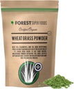 Forest Super Foods Organic Australian Grown Young Wheat Grass Powder 500g (60 Day Supply) | Premium Quality + Gluten Free | High in Vitaminen und Chlorophyll