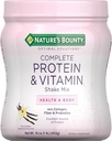 Nature's Bounty Optimal Solutions Proteinpulver mit Vitamin C
