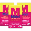 Midol Complete Menstrual Pain Relief Caplets mit Acetaminophen für Periodenkramps und Menstrual Symptom Relief - 40 Count (Package of 3) (Packaging Mai Vary)