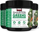FORCE FACTOR Smarter Greens Superfoods Powder, 3-Pack, unterstützt Verdauung und Bloating, Immunität und Energie, Greens Powder mit Probiotics, Verdauungsenzyme, Antioxidantien und Faser, 90 Servierungen
