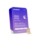 ZENERGY Sleep Oral Strips - Kamille Lavender Flavor | 5mg Melatonin + 20mg L-Theanin + 100% Vitamin B6 + Botanicals | 0 Zucker, 0 Kalorien, 0 Gluten, Vegan, Instant Action | 1 Tin = 30 Streifen