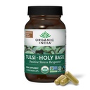 ORGANIC INDIA Tulsi Holy Basil Capsules - Holy Basil Extract - Holy Basil Leaf Supplement, Kräuterergänzung, Immununterstützung, Stress Relief, Vegan, Gluten-Free, Kosher, Organic, Non-GMO - 90 Kapseln