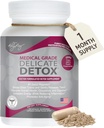 Dr. Liz Cruz Delicate Detox - Enzyme Supplement, Nahrungsergänzungsmittel, Medizinische-Grade Protease Enzyme, Täglich essentielle Enzyme für Detox, Non-GMO, 120 Veggie Kapseln