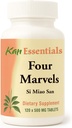 Kan Herbs Company Four Marvels – Traditionelle chinesische Kräutermischung für Hunde und Katzen zur Unterstützung von Verdauungsklarheit, Fluid Balance und allgemeines Wellness, Kräuterergänzung Tabletten für Haustiere, 120 Tabletten