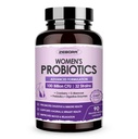 ZEBORA Probiotics for Women Digestive Health with Enzymes & Prebiotics 100 Billion CFUs| Vaginal Probiotics with D Mannose & Cranberry | Urinary Tract Health | Immununterstützung, 90 Kapseln
