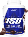 Alpha Supps ISO, Low Carb 100% Whey Protein Isolate Powder, 25 Gramm pro Servierung, hilft Muskelwachstum, Low Sugar und Gluten frei (Chocolate Cake, 5 lb)