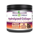 Erstaunliche Formeln hydrolysiertes Kollagen mit Hyaluronsäure & Multivitamins Ergänzung | 30 Servierpulver | 660 Gramm | Schokolade Geschmack