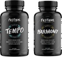 Tempo & Harmonie | Festival, Rave & Party Prep + Erholung Wellness Bundle | 5-HTP, Antioxidantien, Rave Vitamins, Festival Supplement, Rave Neccesities, Festival Gear, Rave On, Rave Gear, Fest Aid