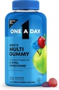 Ein Tag Mens Multivitamine Gummis – Multivitamin für Männer mit Vitamin D, Zink, Folsäure, Kaubare Vitamin Gummis, Körperliche Energie Unterstützung 170 Count