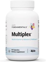 4Life Multiplex, 21 essentielle Vitamine und Minerale, unterstützt Gesundheit und Immunsystem mit Vitaminen A, B, C, Zink, Biotin und mehr - 60 Kapseln