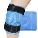 REVIX Ice Pack für Knieschmerzen Relief, Wiederverwendbare Gel Ice Wrap für Beinverletzungen, Schwellung, Knie Ersatzchirurgie, Kaltkompresstherapie für Arthritis, Meniscus Tear und ACL Blue