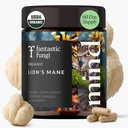 Lions Mane Supplement Kapseln, Lion's Mane Mushroom Supplement für Memory, Focus & Mood Unterstützung, Adaptogen Functional Mushrooms Extract - 100% USDA Organic, Vegan-Glas Jar, 120 Caps, 2 Monate Versorgung