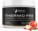 Thermo Pre - Fitness-Unterstützung für aktive Lebensstile - Vor-Workout Thermogenic & Metabolic-Unterstützung - Pflanzenbasierte, natürliche Inhaltsstoffe - Apple Cinnamon - 24 Servietten