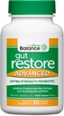 Dr. Drew Sinatras LifeBiome Gut Restore Advanced, Maximum Strength Microbiome Probiotic mit Fermented Botanicals, 11 Multi Strains, 30 Einmal-Daily Capsules, Vegetarisch, Soy-, Dairy- und Glutenfrei