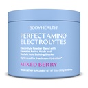 BodyHealth PerfectAmino Elektrolyte Pulver Kein Zucker, Keto Zucker freie Fasten Elektrolyte Getränk Mix, Hydration Pulver mit Trace Minerals - Mischbeere - 60 Servierungen
