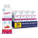 Nepro Nutrition Shake für Menschen auf Dialyse, 19g Protein, 420 Kalorien, gemischte Berry, 8 fl oz, 24 Stück