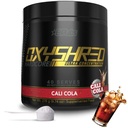EHP Labs OxyShred Hardcore Super Dosed Pre Workout Powder - Preworkout Powder mit L Glutamine & Acetyl L Carnitin, Energy Boost Drink - 275mg Koffein - Cali Cola, 40 Servierungen