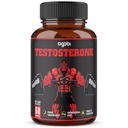 Agonbi Testosteron Ergänzung für Männer - 11 Kräuter - Ashwagandha, Tribulus, Ginseng & More - 60 Kapseln für 1 Monat