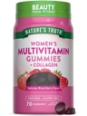 Nature's Truth Womens Multivitamin Gummis Plus Collagen & Biotin | 70 Count | Non-GMO & Gluten Kostenlose Ergänzung