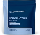 Life Enhancement InnerPower mit Stevia |Aminosäuren, B Vitamine, Cholin, Folat, Mineralien und mehr | 30 Servierungen
