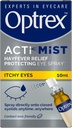 Optrex ActiMist 2-in-1 Augenspray für Itchy Plus Wasserige Augen - 10 ml von Optrex
