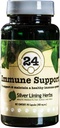 Silber Futter Kräuter Hund Immununterstützung Ergänzung – Natürliche Kräuter Hunde Vitamine – Fördert starke Immunabwehr, Vitalität & Gesamt Wellness – 90 Kapseln