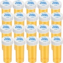 Leere Kunststoff Medizin Pillen Flaschen mit kinderbeständigen Kappen, 6 Dram kleine verschreibungspflichtige Medizin Container Reisen Pillen Vials klare Pillen Fall Organizer (20 Pack)