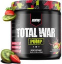 REDCON1 Non Stim & Caffeine Free Pre Workout Powder for Women & Men - Total War Pump - mit L-Citrulline, Beta Alanine & More - Workout zu jeder Tageszeit - Erdbeer Kiwi (10.58 oz)