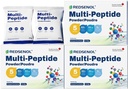 Multi-Peptide Powder, 5 Small-Molecule Protein Peptide: Soy, Ovalbumin, Whey, Sea Cucumber und Shiitake Peptide,100% Absorption, 62% Protein, Omega 3 &6, Vitamine & Minerals (3 Boxen)