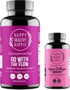 Happy Healthy Hippie Vegan Collagen Builder & Gehen Sie mit dem Flow Hormon Balance für Frauen 180 Ct