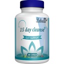 15 Tage Cleanse, Gut und Colon Unterstützung, Fortgeschrittene 15 Tage Gut Cleanse Detox für Frauen und Männer mit Senna, Cascara Sagrada & Psyllium Husk, Non-GMO, 30 Kapseln