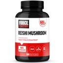 FORCE FACTOR Reishi Pilz-Ergänzung, Stress-Relief-Ergänzung und Schlaf-Unterstützung-Ergänzung mit Reishi Pilz-Extrakt, Vegan, keine Gelatine, Non-GMO, 100 Gemüse Kapseln
