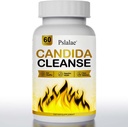 Candida Cleanse, Candida Cleanse Detox für Frauen & Männer, Hilft Gut und Vaginal Gesundheit, Feminine Balance Complex für Frauen, Candida Overgrowth (60 Kapseln)