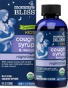 Mami's Bliss Organic Kids Cough Syrup & Mucus Relief für Nacht, Agave & Honey, Ivy Leaf, Zink, Vitamin C, +Herbal Nighttime Blend, 4 Fl z