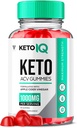 Keto IQ ACV Gummis, Keto IQ Keto ACV Gummis Advanced Weight Loss Vitamin Supplement für Männer Frauen, KetoIQ Keto IQ Gummy Apfel Apfel Apfel Apfelegar Formel 1000MG Keto+ Folsäure Rübenwurzel (60 Gummi)