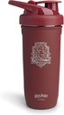 Smartshake Reforce Edelstahl Harry Potter Gryffindor Shaker Bottle (900 ML /30oz) | Leichte Gewichtsresistenz Sport Shaker Bottle mit einer weichen Lid | Leakproof, BPA Free & DEHP Free