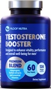 Testosteron-Booster-Ergänzung für Männer - Male Enhancing Test Boost - Ashwagandha, Tongkat Ali, Rhodiola, Tribulus, Vitamin D3, B6, B12 - Workout, Muskelaufbau, Stärke, Energie, Leistung - 120ct