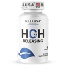 Hallusa Natural Hall HGH Complex - Amino Acid Complex - Muskel- & Workout-Unterstützung - Energy & Recovery Formula - L-Arginin, L-Ornithin, L-Glutamin - 60 Tabletten (30 Tage Versorgung)