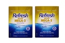 Refresh Optive Mega-3 Lubricant Eye Drops, 30 Single-Use (Pack von 2)
