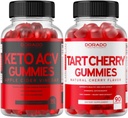 Keto ACV Gummies (90 Count) Advanced Weight Loss Formula Support Healthy Digestion & Metabolism - Tart Cherry Gummies (90 Count) Uric Acid Level Support mit Celery Seed Extract - NON GMO & Made in US