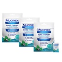 Mucinex InstaSoothe Sore Throat + Cough Relief Alpine Kräuter & Mint Flavor, Fast Acting, Cooling Comfort, Powerful Sore Throat Oral Pain Reliever, 40 Medicated Drops (40 Graf (Pack of 3))