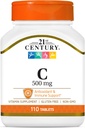21st Century C 500 Mg Tablets, 110 Count (Pack von 3)