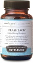Herbalogic - Flashback Herb Capsules - Natürliches Relief für Menopausal Hot Flashes, Nachtsüße, Schlaflosigkeit, Irritability & Mood Swings - 30 Cap Count