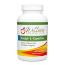 Wellness Ressourcen Acetyl-L-Carnitin (ALC) für Memory, Nerves (500 mg, 90 Kapseln)