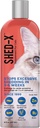 Shed-X Liquid Cat Supplement, 8oz – 100% natürlich – Shed Defender, Hilfe übermäßiges Cat Shedding mit Katzenergänzungen von essentiellen Fettsäuren, Vitaminen und Mineralien