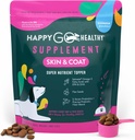Skin & Coat Ergänzungen für Hunde | Probiotic & Prebiotic Benefits mit Wild Salmon Omega 3s, um Ihren Hund Shine von The Inside Out | Alle Rassen, Alter und Größen | 120 Count