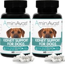 AminAvast Kidney Support Supplement für Hunde, 1000mg 2-Pack - Fördert natürliche Kidney-Funktion - Hilfsmittel in Gesundheit und Vitalität von Aging Kidneys - einfach verwaltet - 60 Sprinkle Capsules