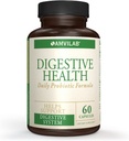 Verdauungs-Gesundheits-Ergänzung,täglich Probiotic 7 Billion CFUs pro Kapsel,5 essentielle Strains einschließlich Lactobacillus GG. Unterstützt Darm- und Immungesundheit. 60 Kapseln